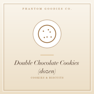 Double Chocolate Cookies (dozen)